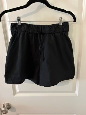 Lululemon Cinchable Waist High-Rise Woven Short 3.5" Black